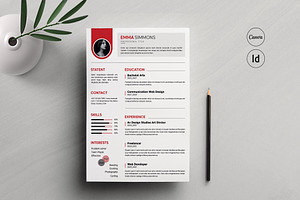 Word Resume Template, a Resume Template by evgenystudio