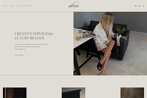 Drive Squarespace Template