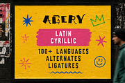 AGERY – Playful Display Font, a Blackletter Font by chekart (Thumbnail 10 of 10)
