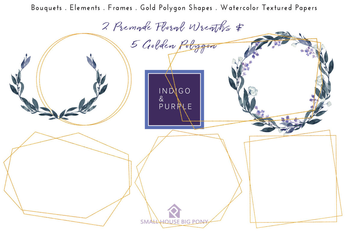 INDIGO & PURPLE, a Graphic by SmallHouseBigPony (Photo 9 of 13)
