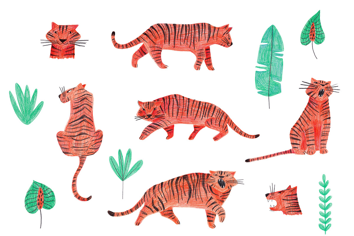 Kids Love Funny Animals. Part 2., an Animal Illustration by Annakniaz (Photo 2 of 12)