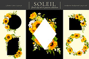 Soleil Floral Patterns & Clip Art, an Object Graphic by Eclectic Anthology (Thumbnail 12 of 13)