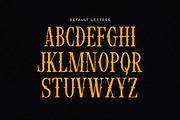 Flamberge Typeface, a Serif Font by Tugcu Design Co. (Thumbnail 2 of 3)