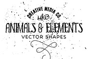 Exclusive Animals & Elements + Extra, an Animal Illustration by Creative Media Co (Thumbnail 5 of 5)