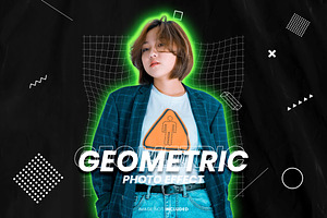 Geometric Photo Effect, a Layer Style Add-On by WudelMbois Studio