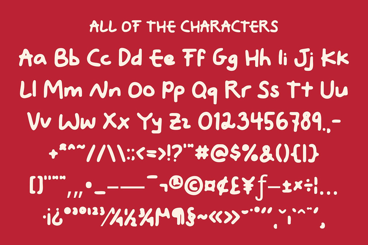 CS Easton Drawn, a Handwritten Font by Craft Supply Co. (Photo 8 of 8)