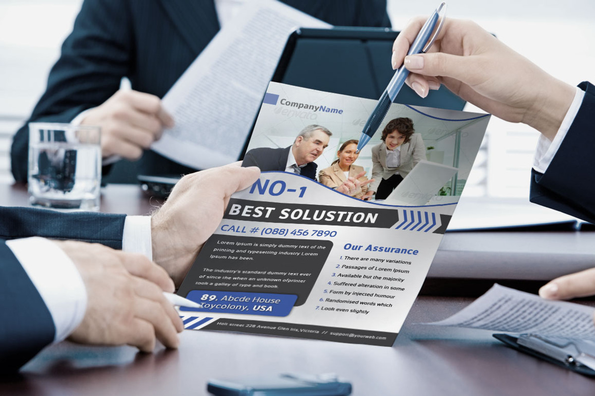 Business Solution Flyer, a Flyer Template by Dotnpix (Photo 3 of 3)