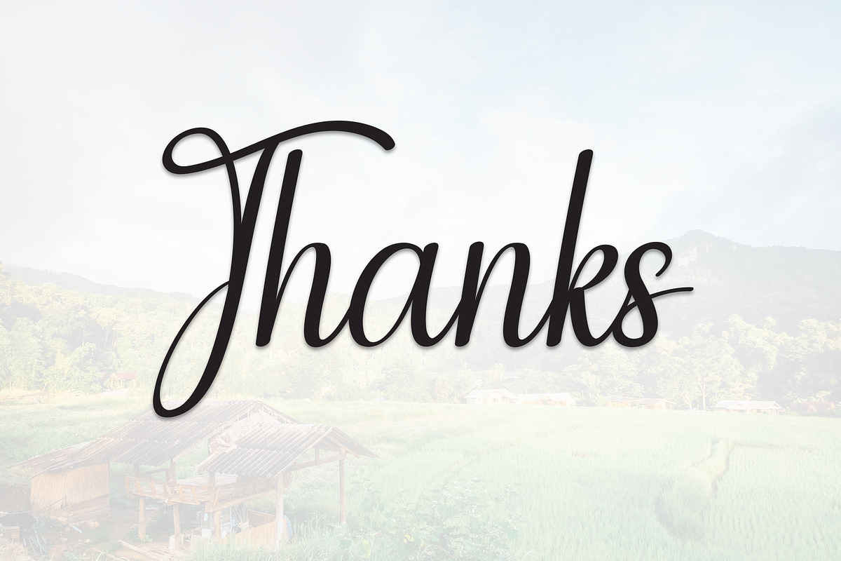 Stayland | Script Font, a Handwritten Font by Scratchones (Photo 9 of 9)