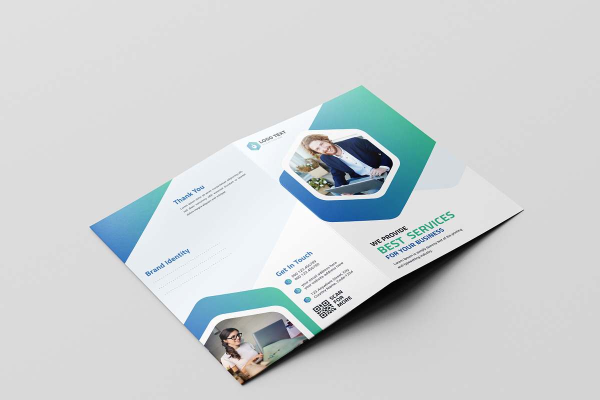 A4 Paper Holder/ Presentation Folder, a Stationery Template by zahidhossainalif (Photo 3 of 4)