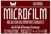 human alter ego font, a Font by weknow (Thumbnail 4 of 5)