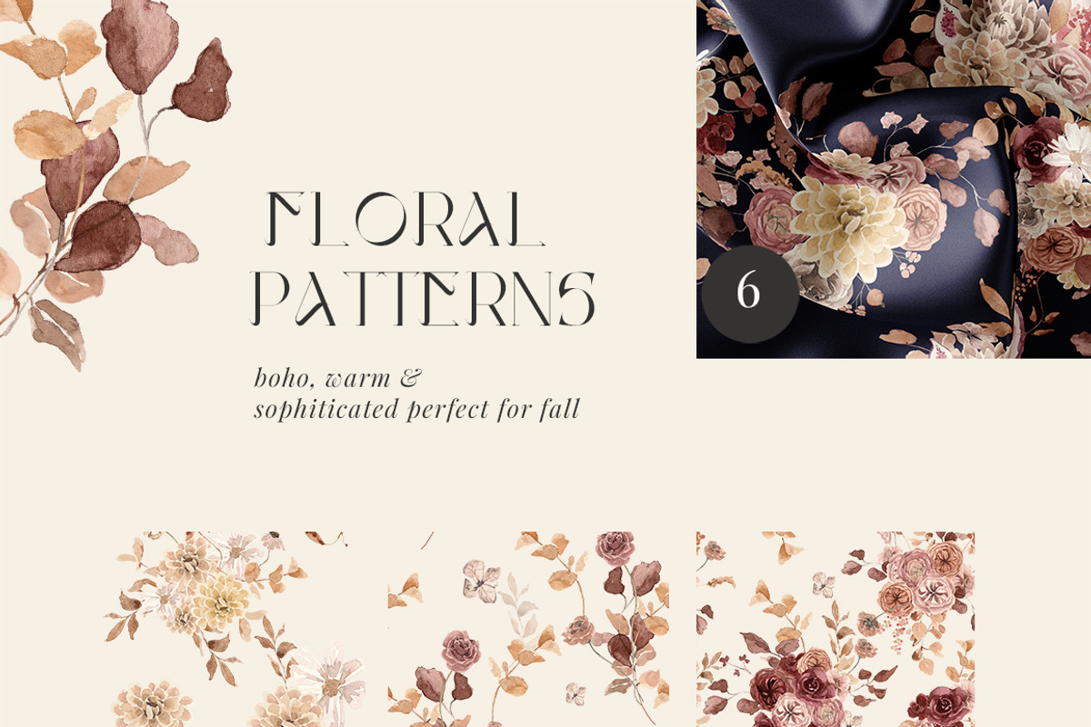 Autumn Floristry- Floral watercolor, an Illustration by Grace Noboa Illustrations (Photo 6 of 11)