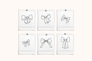 Bows Vector Illustrations, a Decorative Illustration by Emma Webb Studio (Thumbnail 3 of 5)