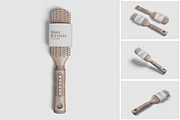 Hair Brush Mockup, a Product Mockup by MrLetters (Thumbnail 1 of 5)
