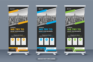 Business Advertisement Roll Up