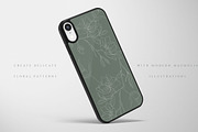 Modern Magnolia Floral Illustrations, an Illustration by Fire Spark Studio (Thumbnail 9 of 9)