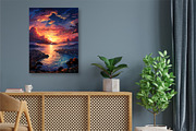 Landscape Painting Art 02. Wall Art., a Decorative Illustration by KENO Mascots (Thumbnail 8 of 8)