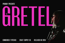 CS Gretel – Condensed Font