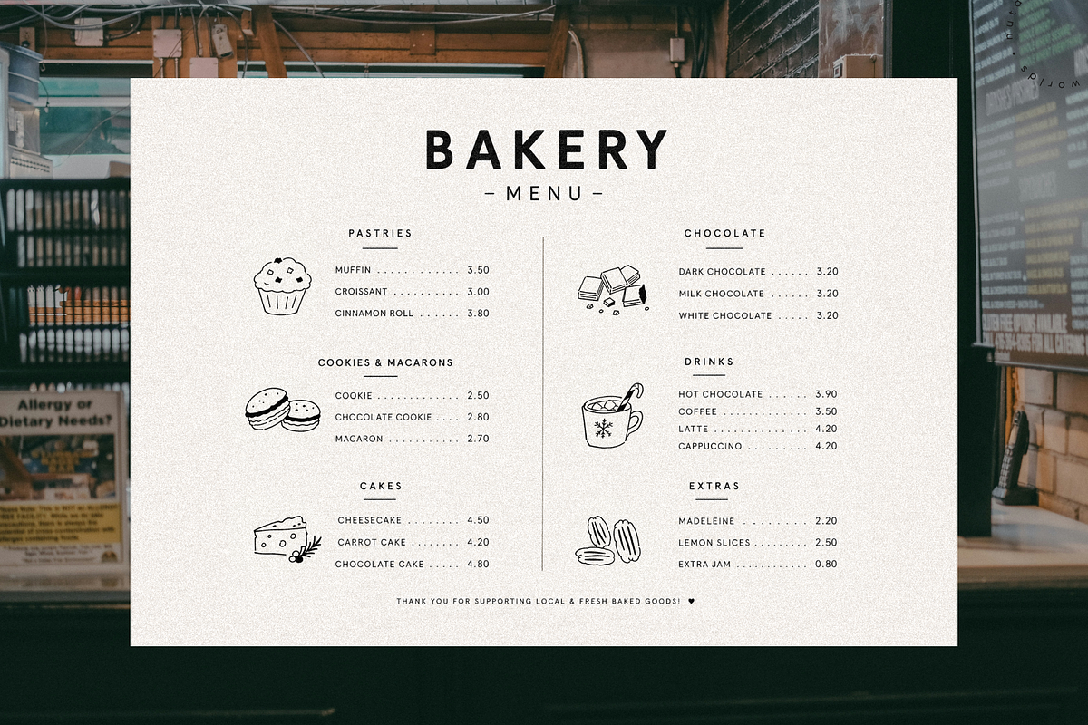Christmas Bakery | Cozy Vector Pack, an Object Illustration by Nutalin Art (Photo 9 of 13)