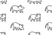 Opossum Logo, a Graphic by NataliiaVolyk (Thumbnail 6 of 6)