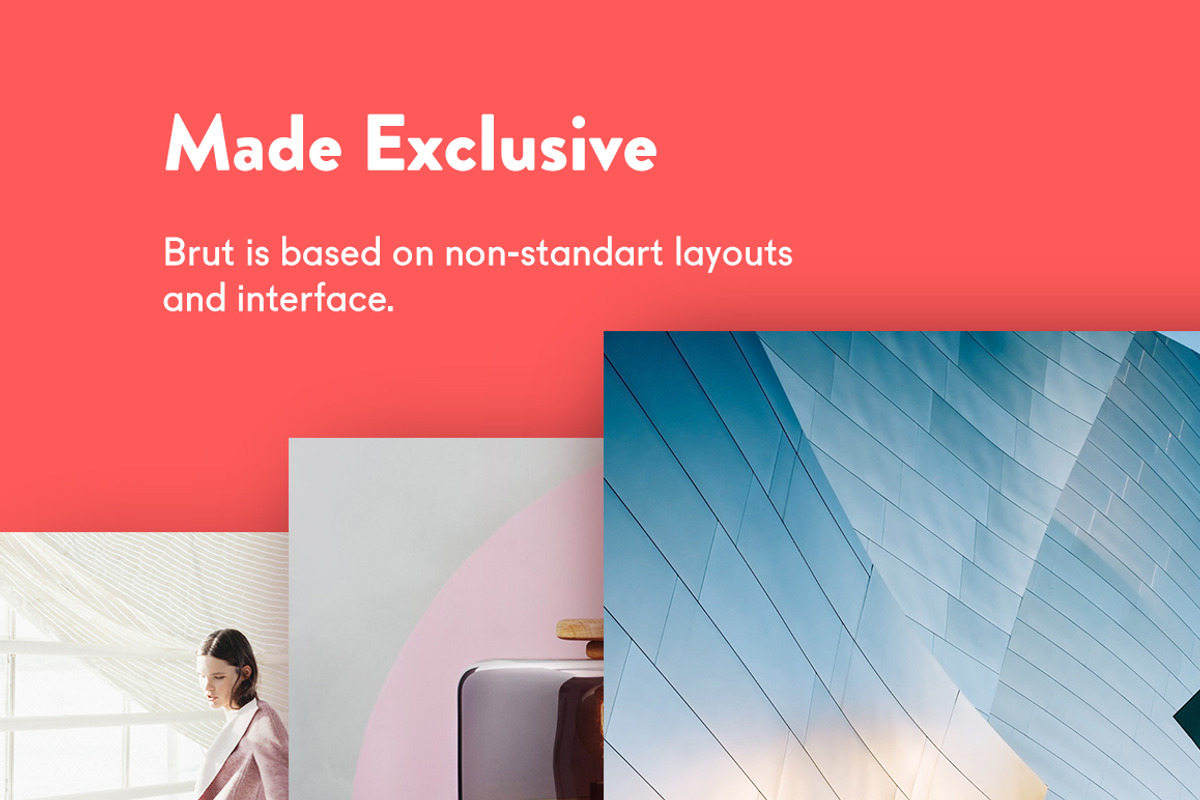 Brut Portfolio Theme, a WordPress Template by itmeo (Photo 5 of 8)