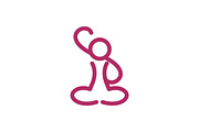 20 Logo Yoga Templates Bundle, a Branding & Logo Template by Friendesigns (Thumbnail 7 of 21)