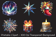 Holiday Magic Clipart, an Illustration by RobertsArt (Thumbnail 6 of 7)