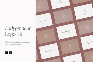 Ladypreneur Logo Kit