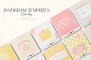 Candy Instagram Templates