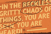 OAKWOOD PRESS Font, a Font by Cameron Humphries (Thumbnail 5 of 6)