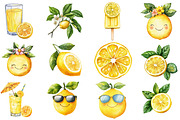 Summer Lemon Clipart, an Illustration by Designworld (Thumbnail 3 of 5)