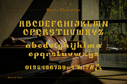 Kusovia - Vintage Decorative Font, a Serif Font by madeDeduk (Thumbnail 7 of 10)