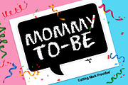 Baby Gender Reveal Photo Booth Props, a Stationery Template by DickyJiang Illustrations (Thumbnail 3 of 3)