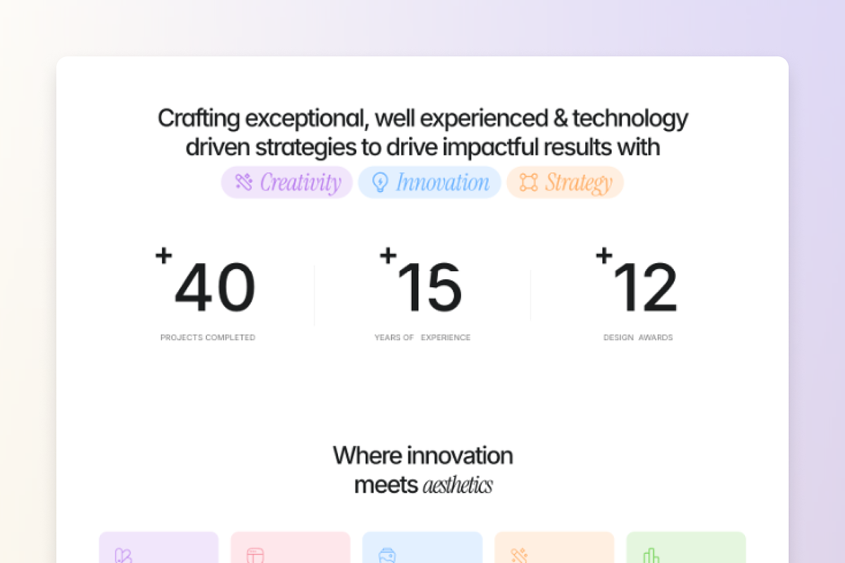Awake Agency Framer Template, a Landing Page Template by WrapPixel (Photo 3 of 7)