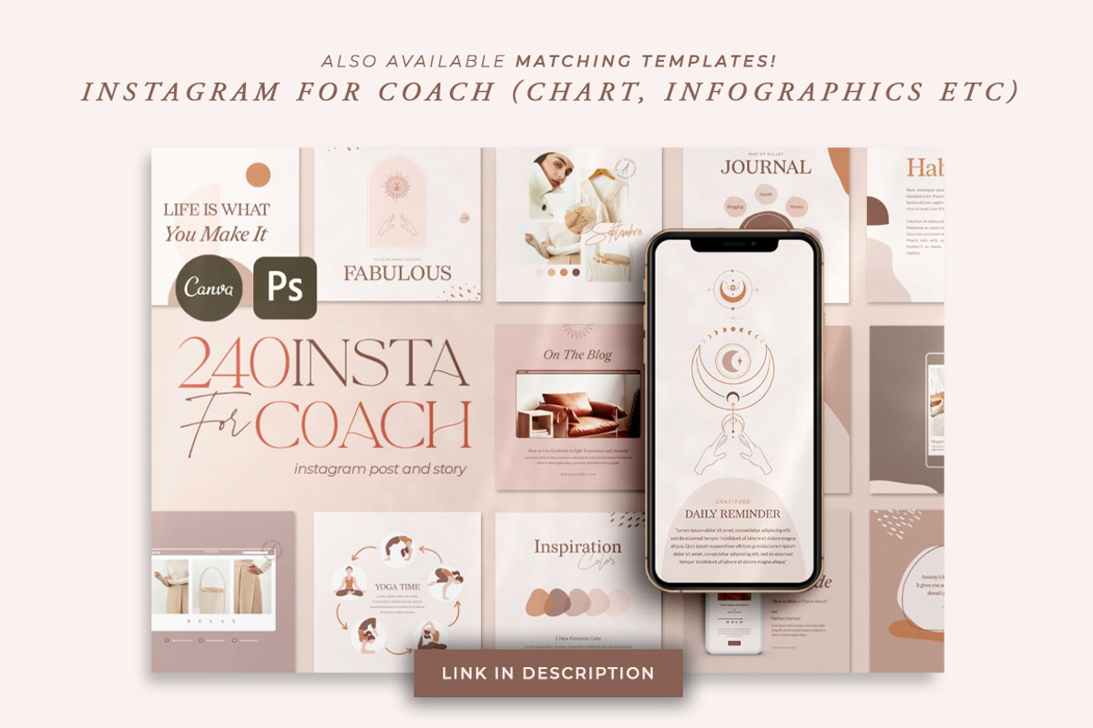 Instagram Puzzle Wellness CANVA | PS, a Social Media Template by Eviory (Photo 16 of 18)