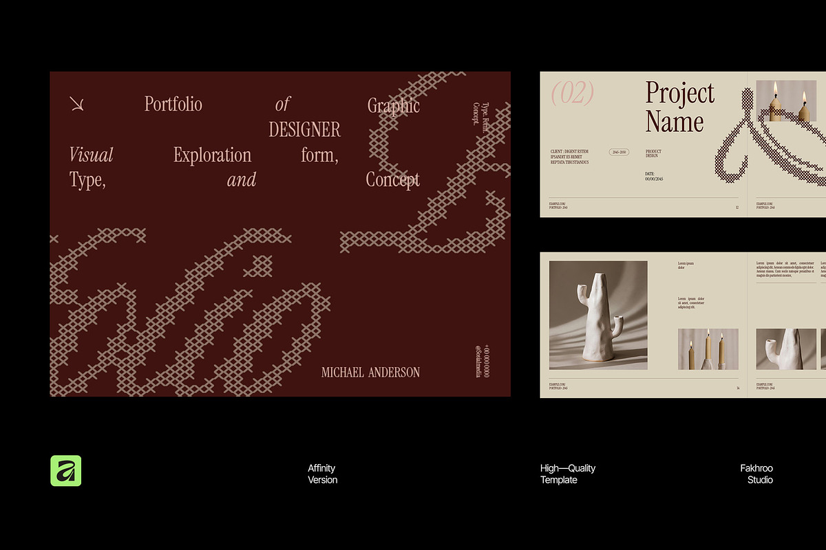 Creative Elegant Portfolio - RAZT, a Brochure Template by fakhroo (Photo 13 of 13)