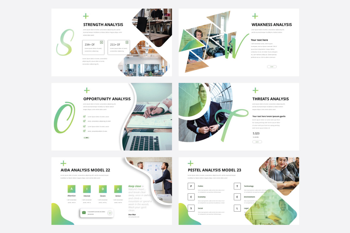 ANALYSIS COLLECTION- Powerpoint, a Presentation Template by Shafura (Photo 5 of 7)
