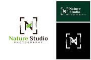 Letter N Leaf Root Lens Logo, a Branding & Logo Template by Atlantis X Nurman Arbai (Thumbnail 1 of 2)