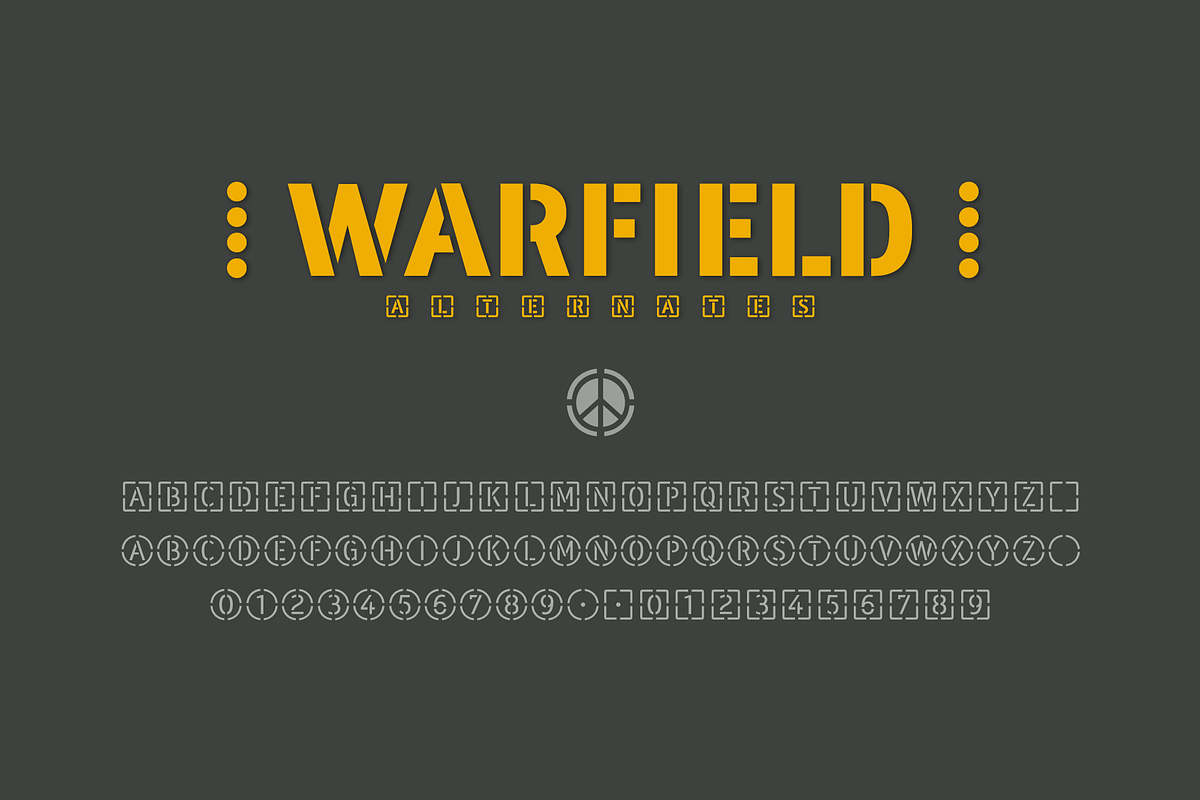 WATERFIELD Stencil, a Sans Serif Font by deFharo (Photo 7 of 13)