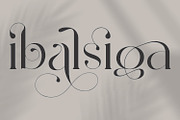 Bibalgoski V2 | Vintage Serif Type, a Serif Font by MchCrafter (Thumbnail 11 of 15)