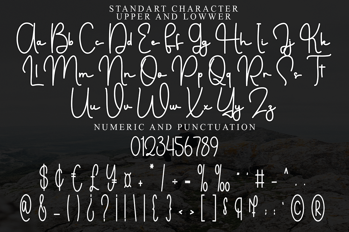 Minister, a Handwritten Font by InermediaSTUDIO (Photo 5 of 8)