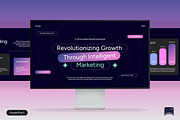 Digital Marketing Pitch Deck, a Presentation Template by Claymoon Lab (Thumbnail 1 of 7)