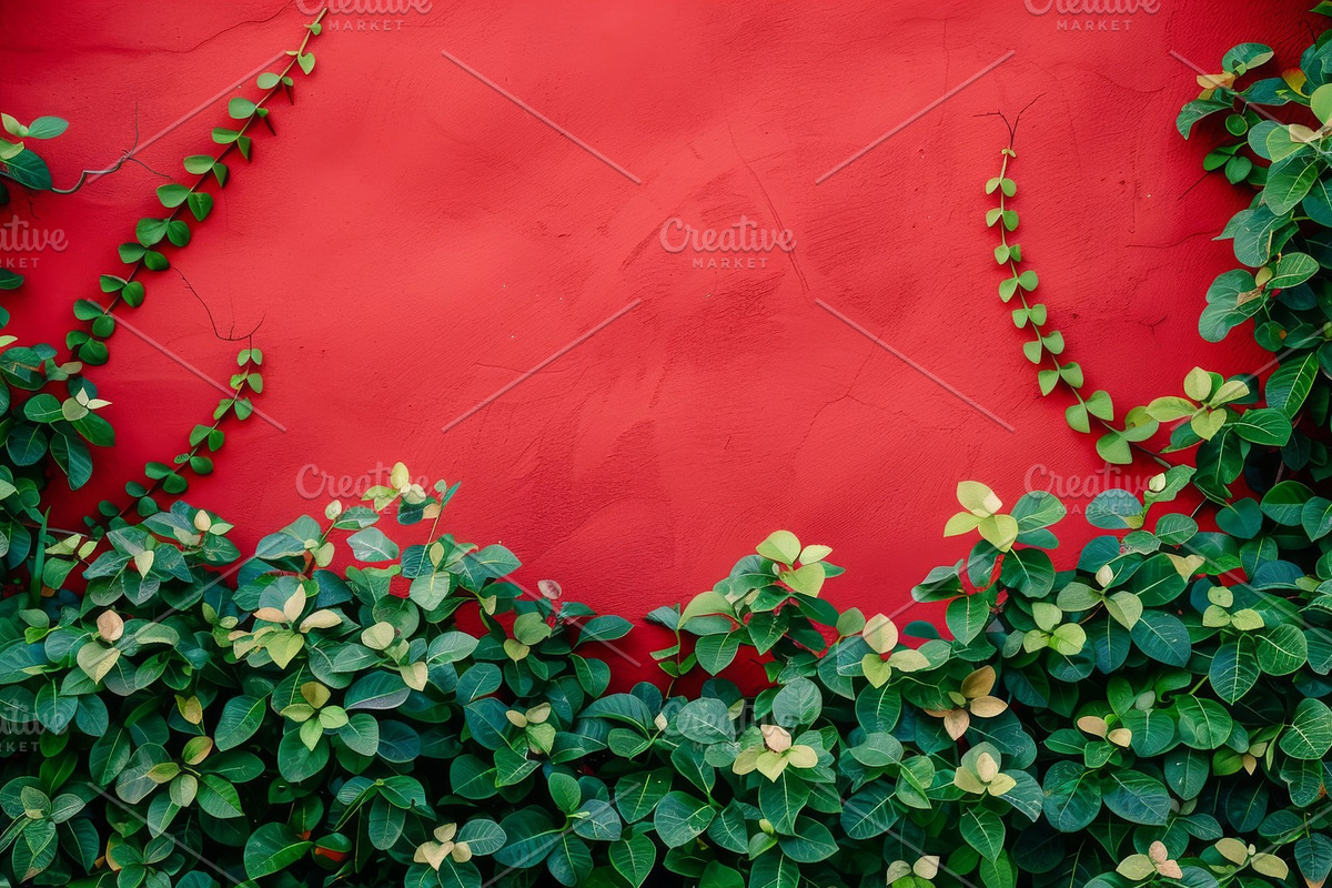 99 Frames of green leaves, a Nature Photo by Handmadefont (Photo 73 of 100)