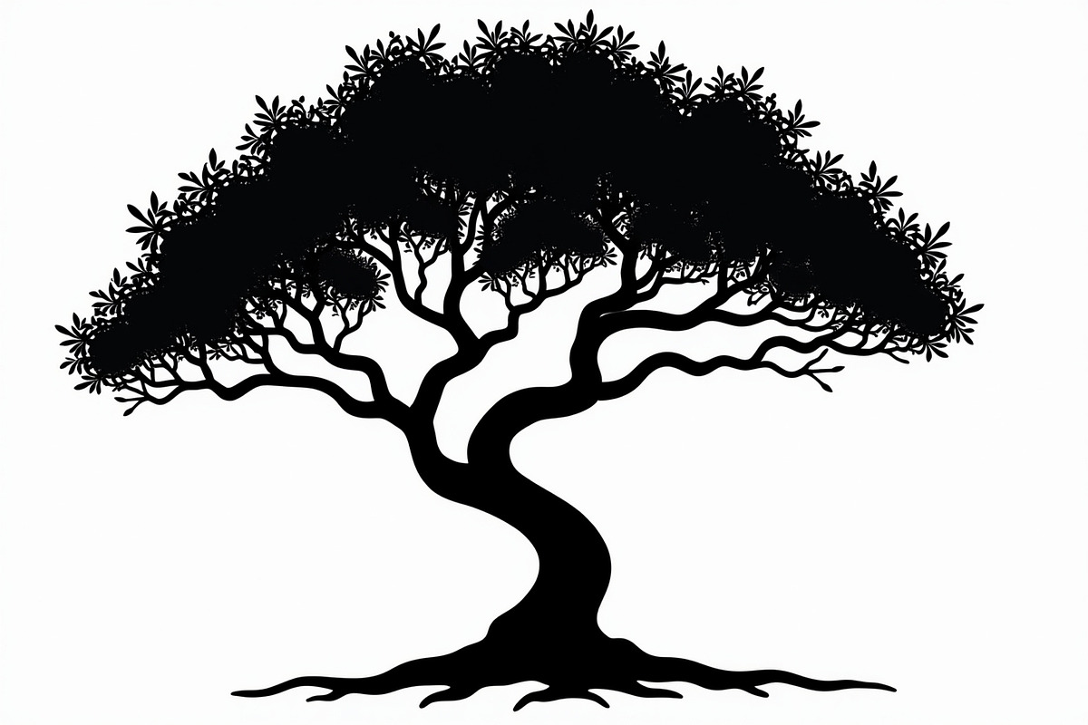 Black Tree SVG Bundle, an Illustration by hafijul (Photo 6 of 21)