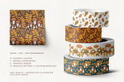 Autumn Woodland Watercolor, a Seasonal Illustration by YarovaArt (Thumbnail 3 of 15)