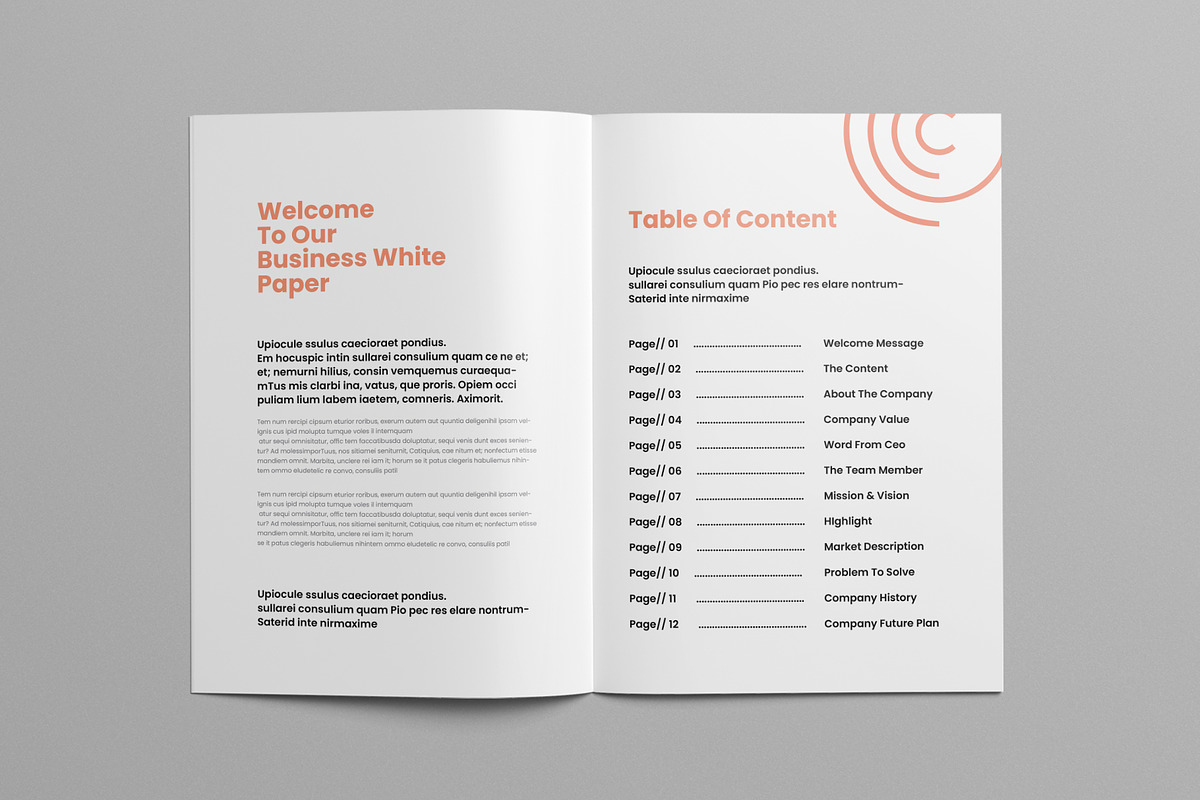 White Paper Template preview 2