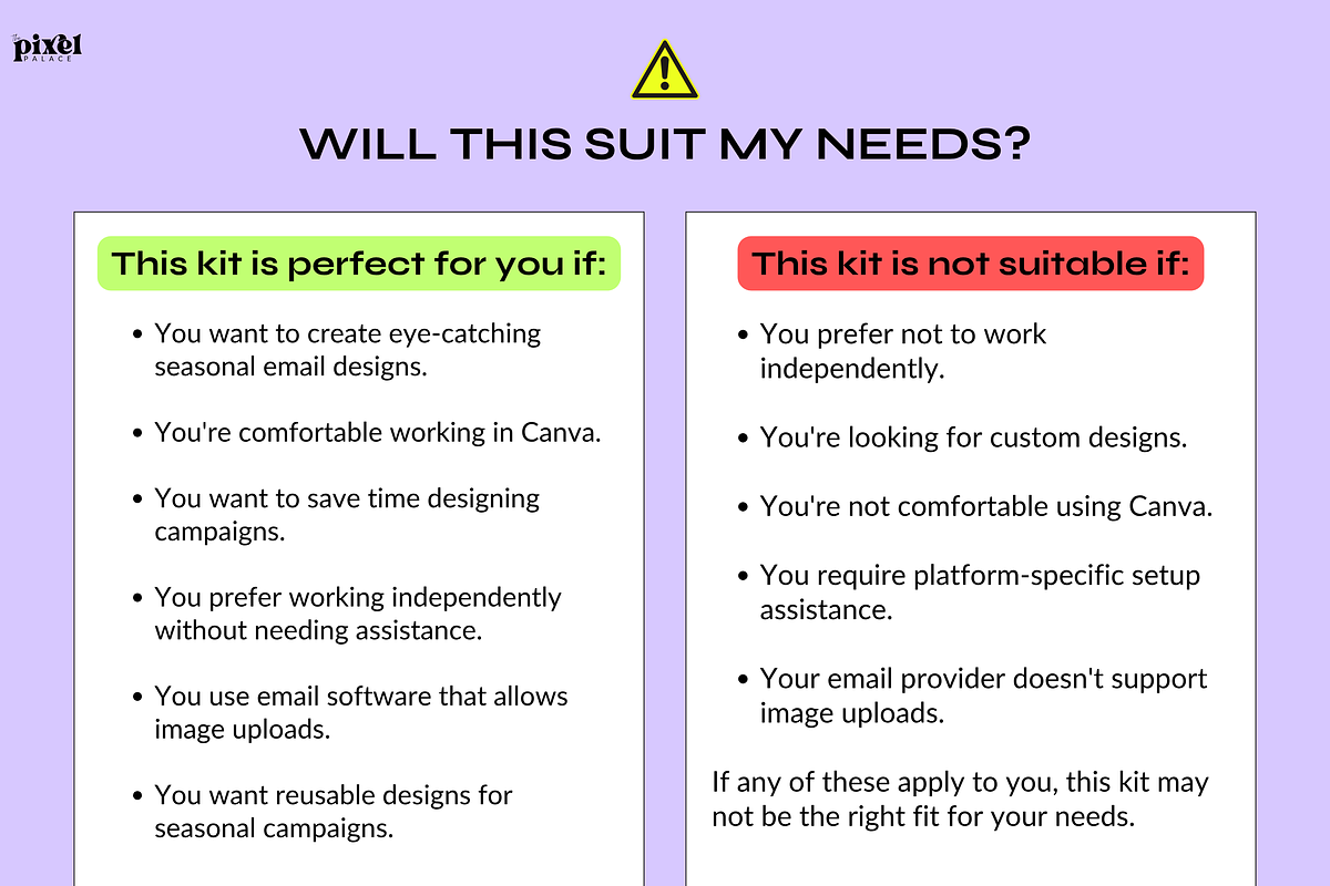 Seasonal Email Campaign Template Kit, an Email Template by The Pixel Palace (Photo 8 of 8)