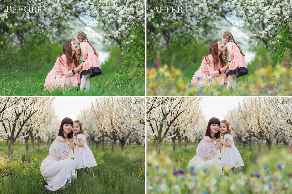 Spring Meadow photo overlays, a Layer Style Add-On by BrownLeopard (Photo 4 of 5)