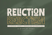 Reliction - Display Font