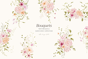 Delicate Pastel Watercolor Flowers, a Decorative Illustration by Altea Design Studio (Thumbnail 21 of 26)