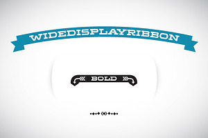 WideDisplayRibbon Bold, a Slab Serif Font by Gaslight